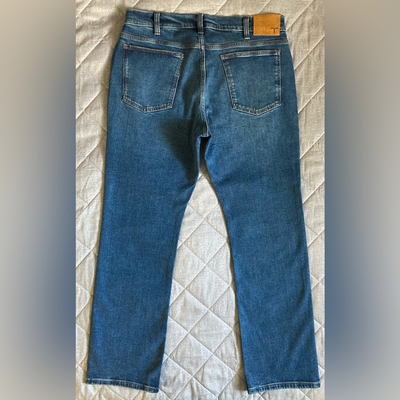 Tecovas Denim Blue Jeans Mens 36x32 Standard Fit Cotton Polyester Stretch - Picture 5 of 15